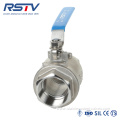 2PC Stainless Steel Floating Screwed 1000WOG Ball Valve